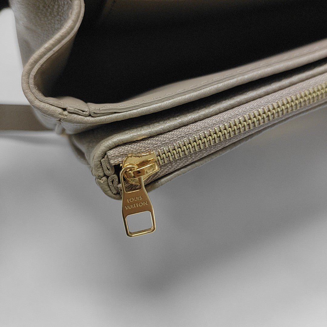 MARCEAU Monogram Calfskin Gray