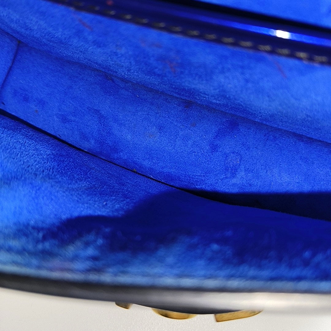J'adior Patent Leather Blue