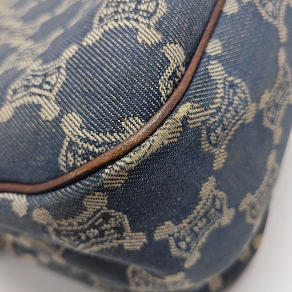 Canvas Shoulder Bag Blue