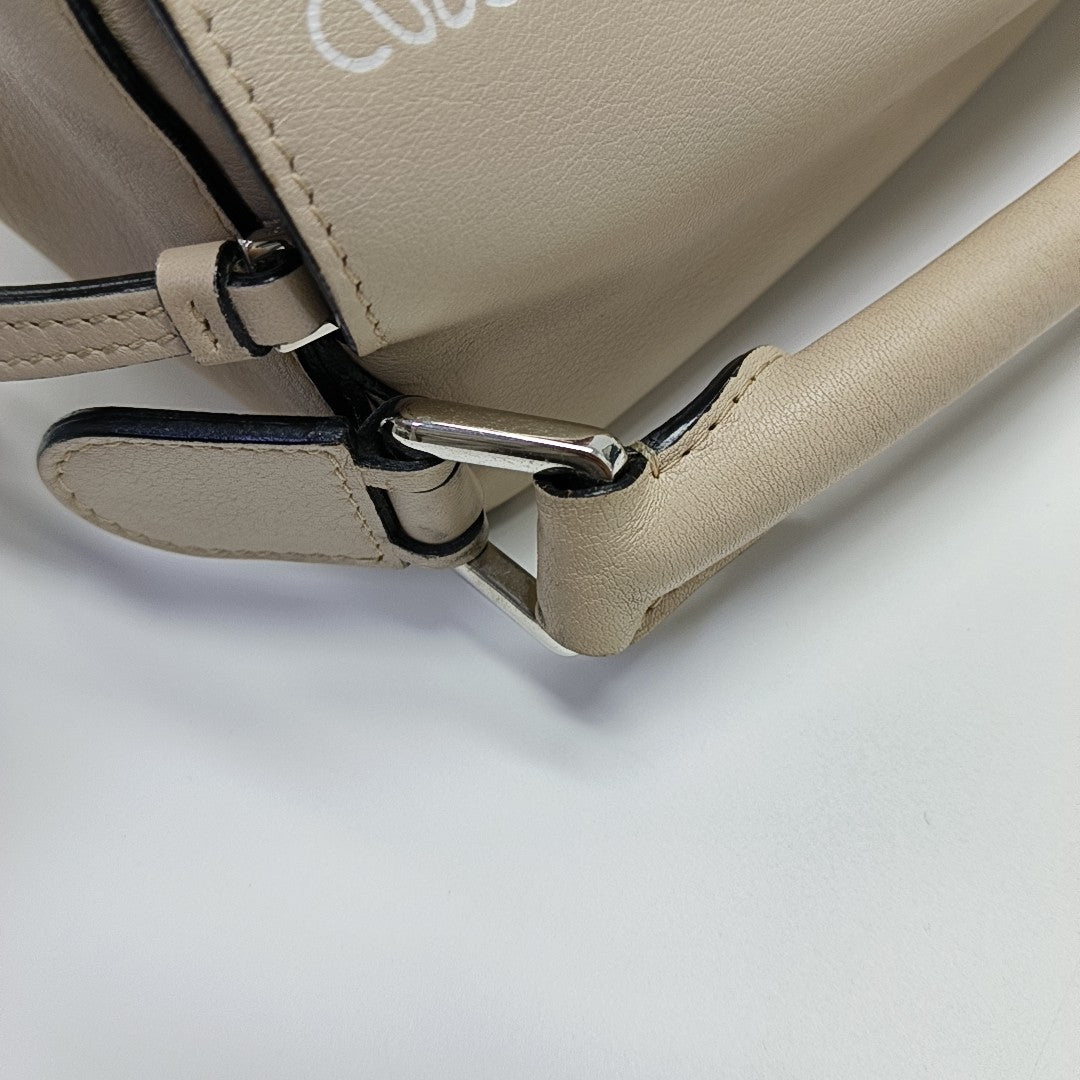Puzzle Medium Calfskin Beige