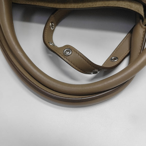 BIG BAG Small Calfskin Brown