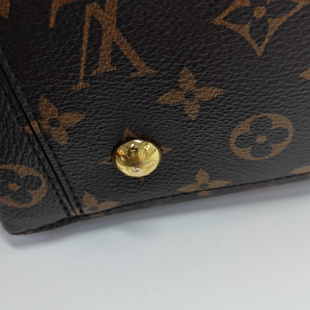 FLOWER Monogram Coated Canvas Brown