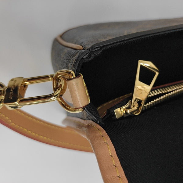 DIANE Monogram Coated Canvas Brown