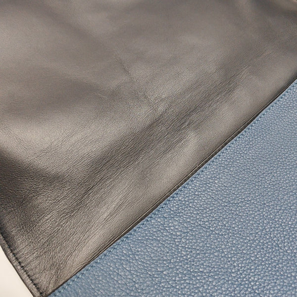 Calfskin Crossbody Bag Blue