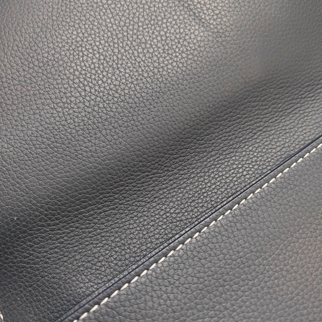 Saddle Small Calfskin Blue