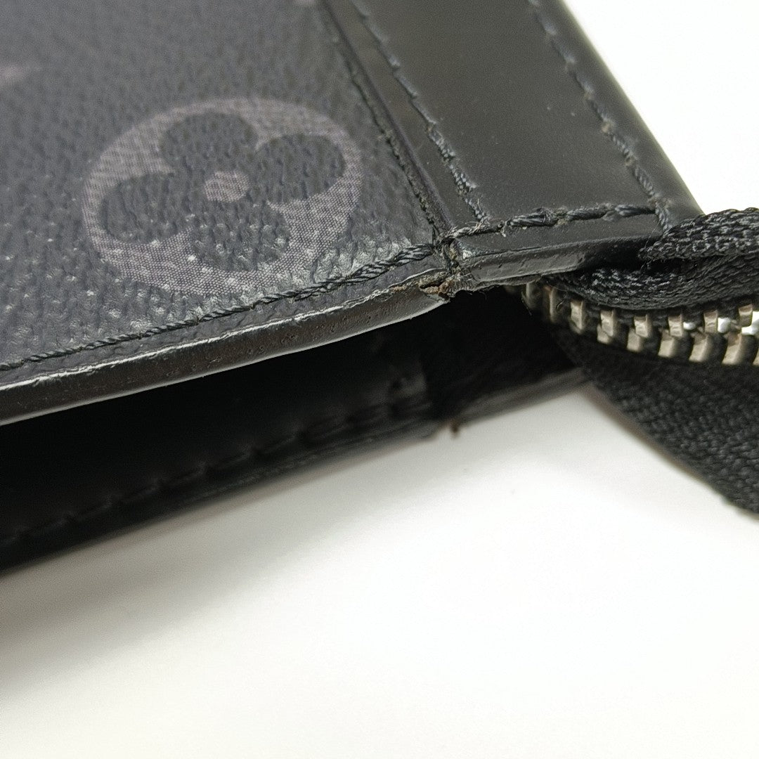 Pochette Voyag MM Monogram Coated Canvas Black