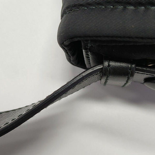 Nylon Shoulder Bag Black
