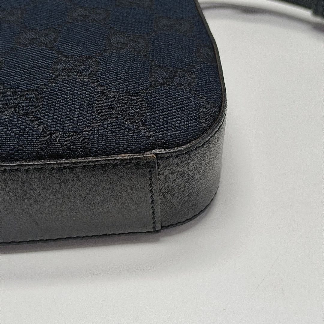 Monogram Canvas Top Handle Bag Blue