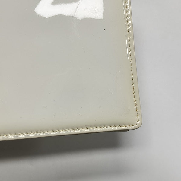 Diorama Small Cannage Calfskin White