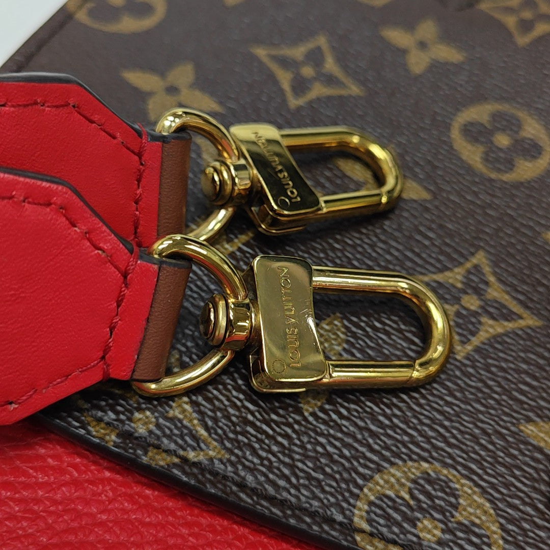 VAUGIRARD Monogram Coated Canvas Brown