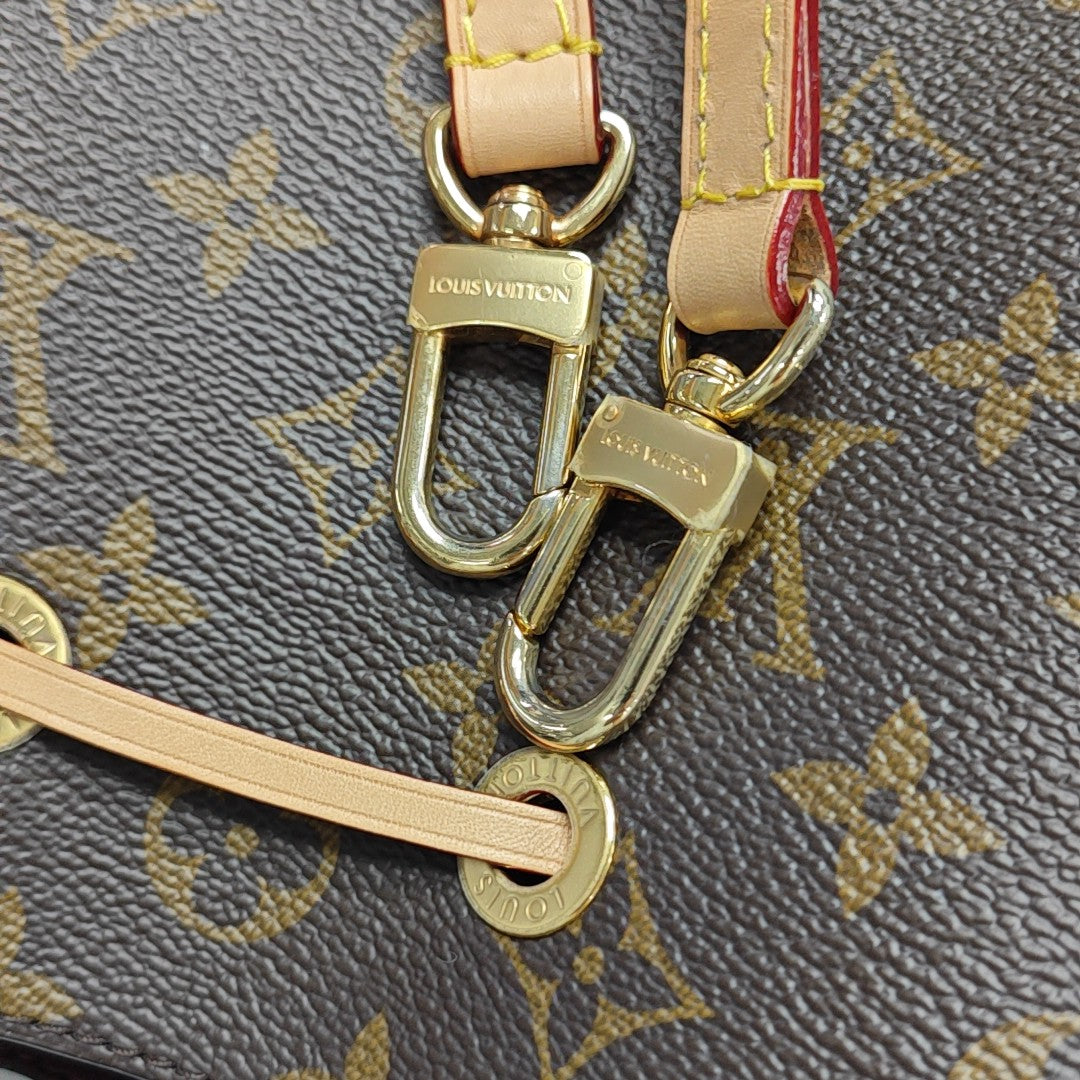 NÉONOÉ BB Monogram Coated Canvas Brown