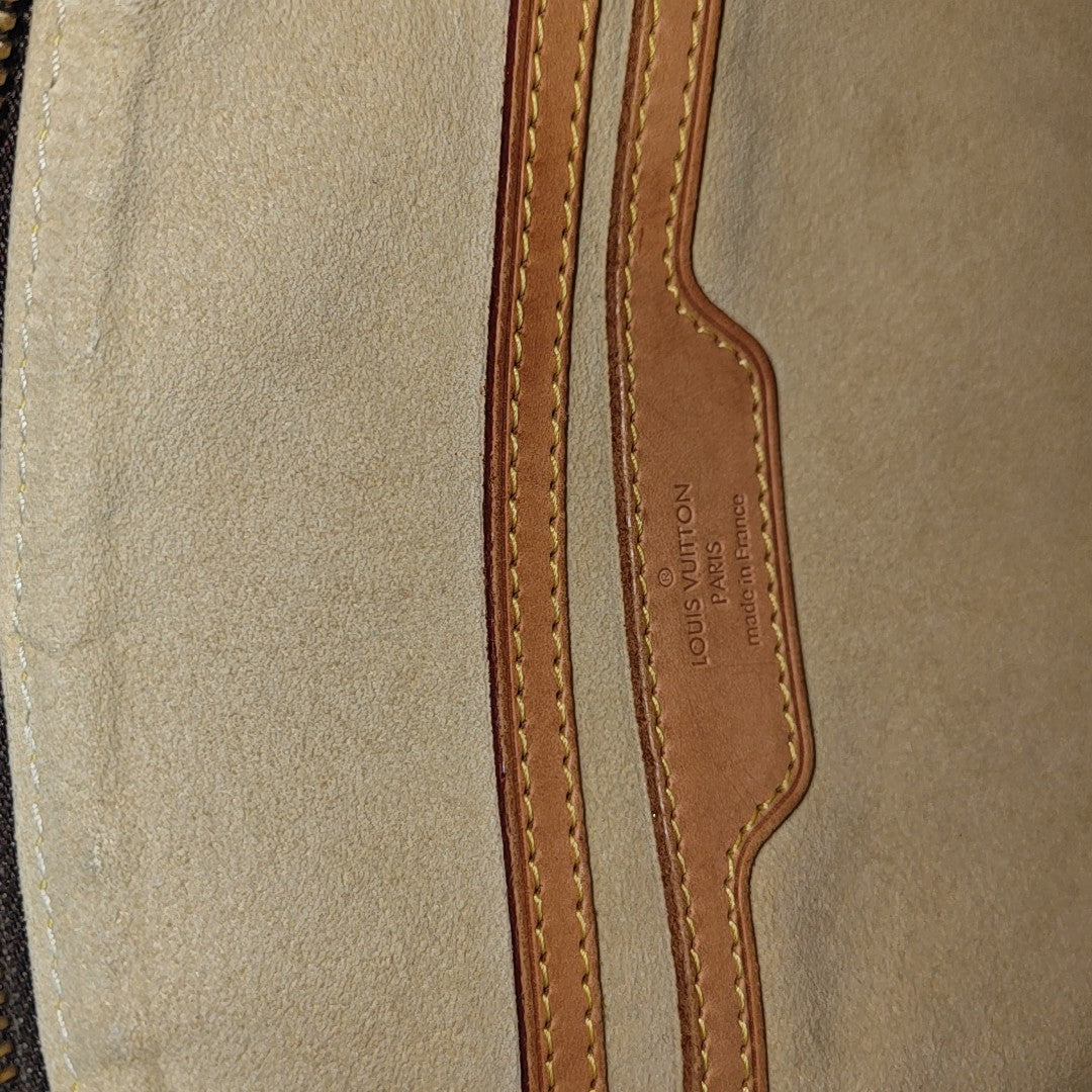 RETIRO NM Monogram Coated Canvas Brown