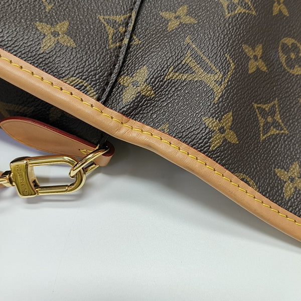 DIANE Monogram Coated Canvas Brown