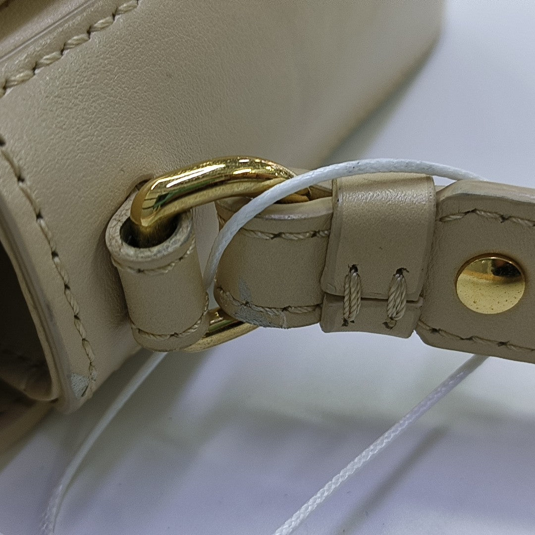 Chloé C Mini Calfskin Beige