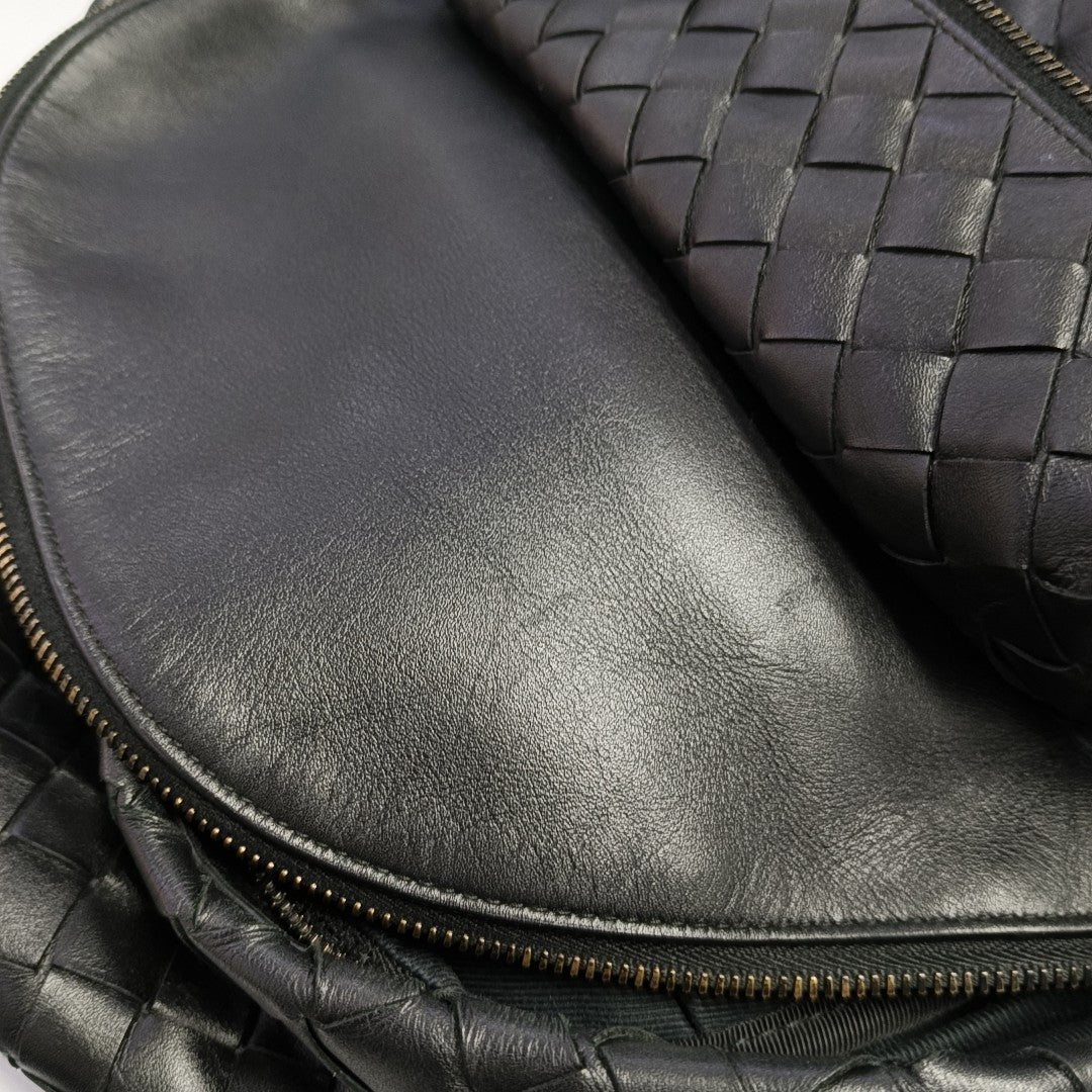 Calfskin Backpack Medium Black