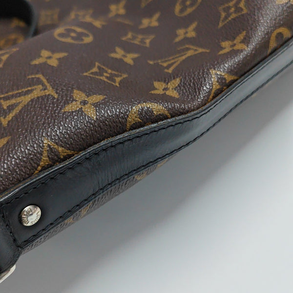 KITAN Monogram Coated Canvas Brown
