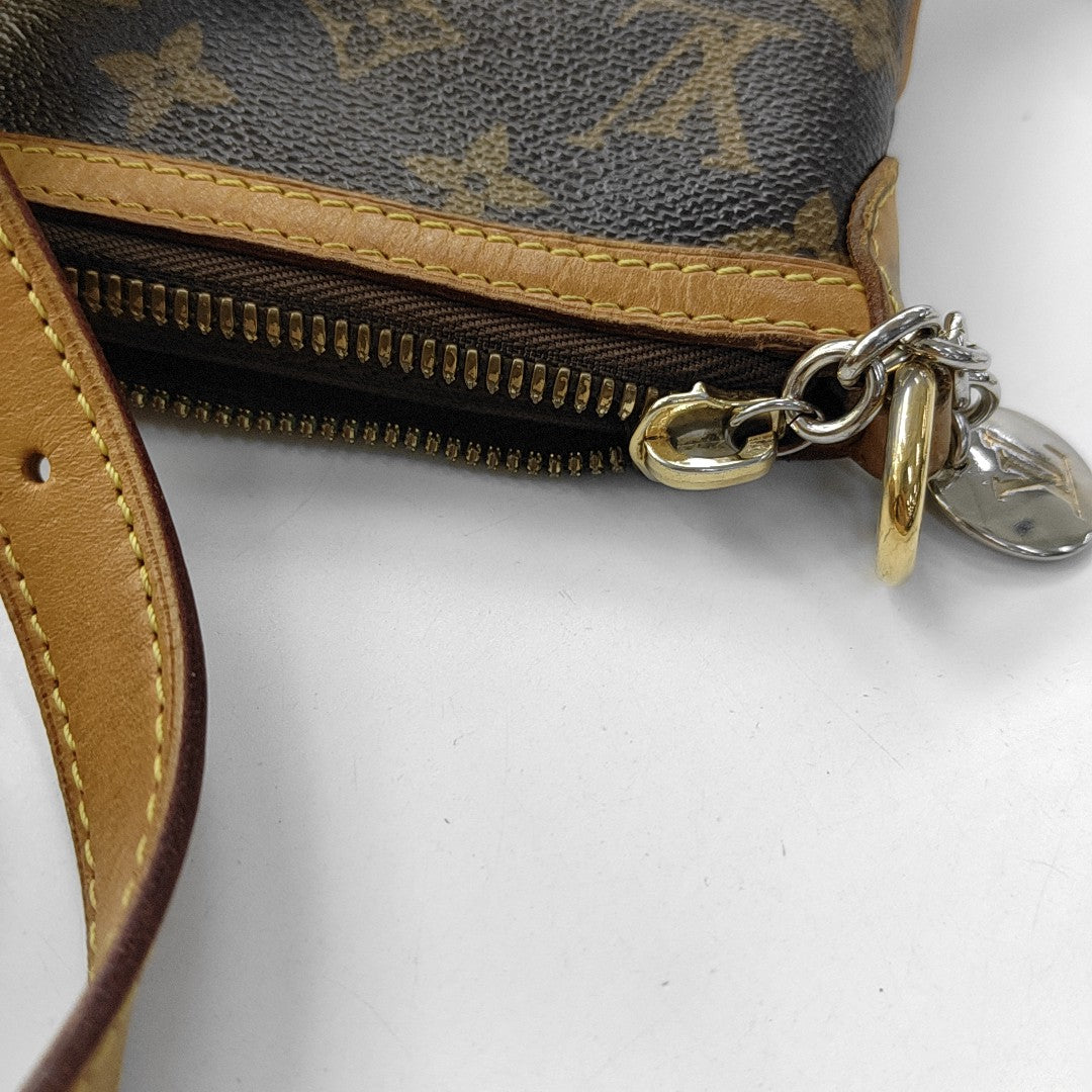 PALERMO GM Monogram Coated Canvas Brown