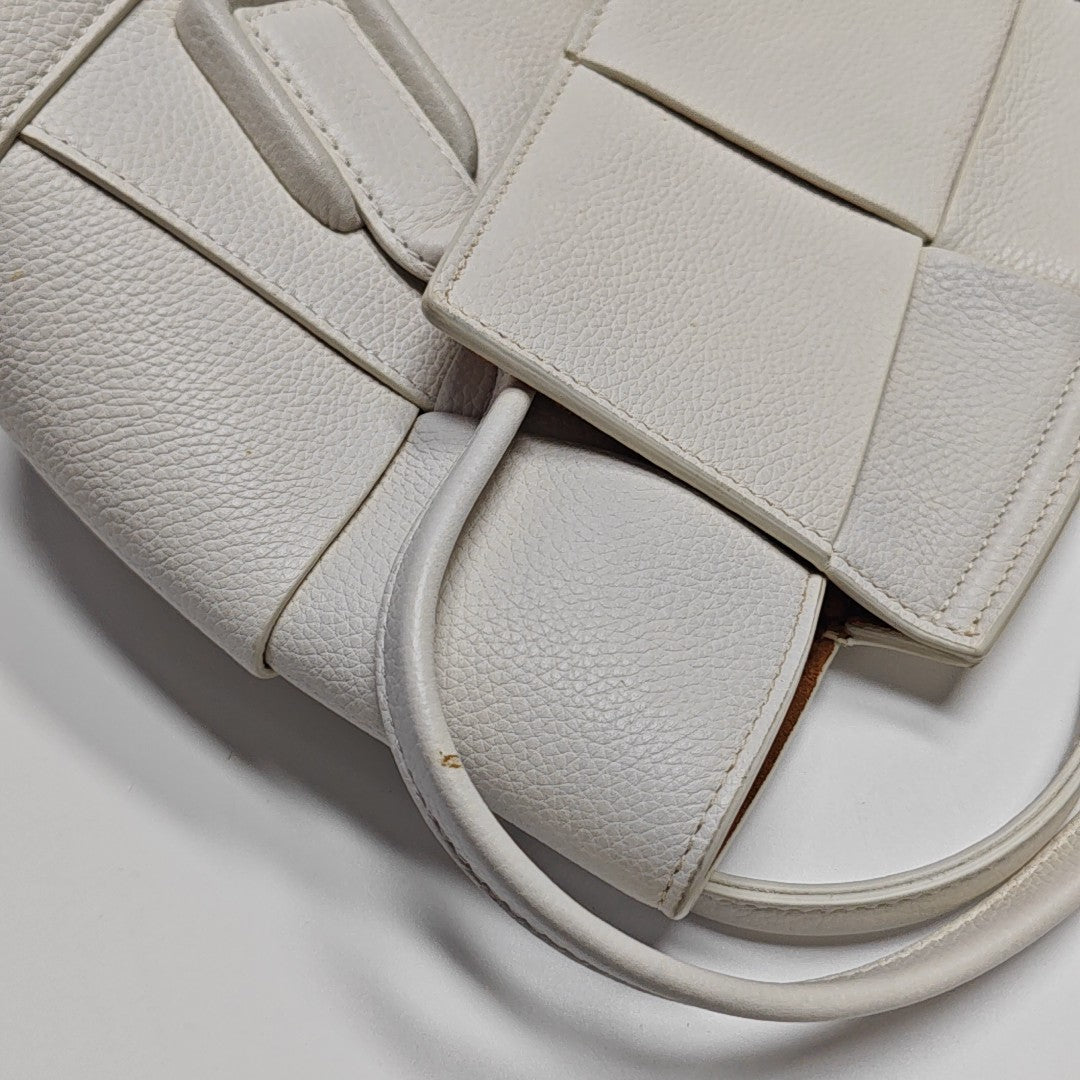 Arco Small Calfskin White