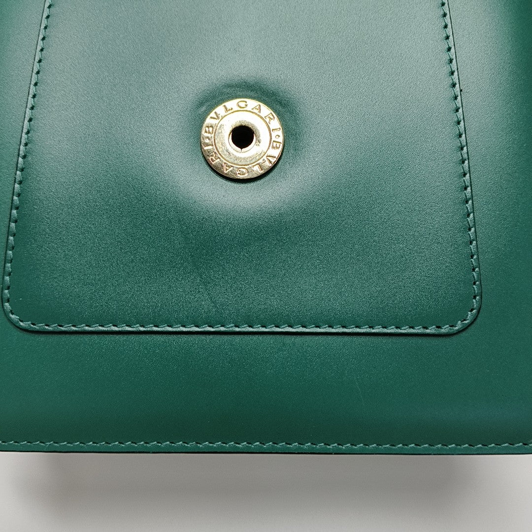 SERPENTI FOREVER Calfskin Green