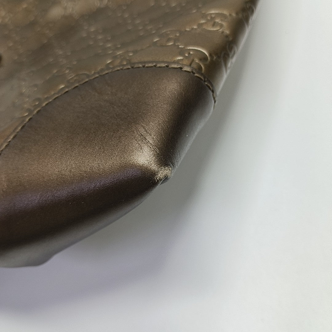 Heart Bit Monogram Calfskin Brown
