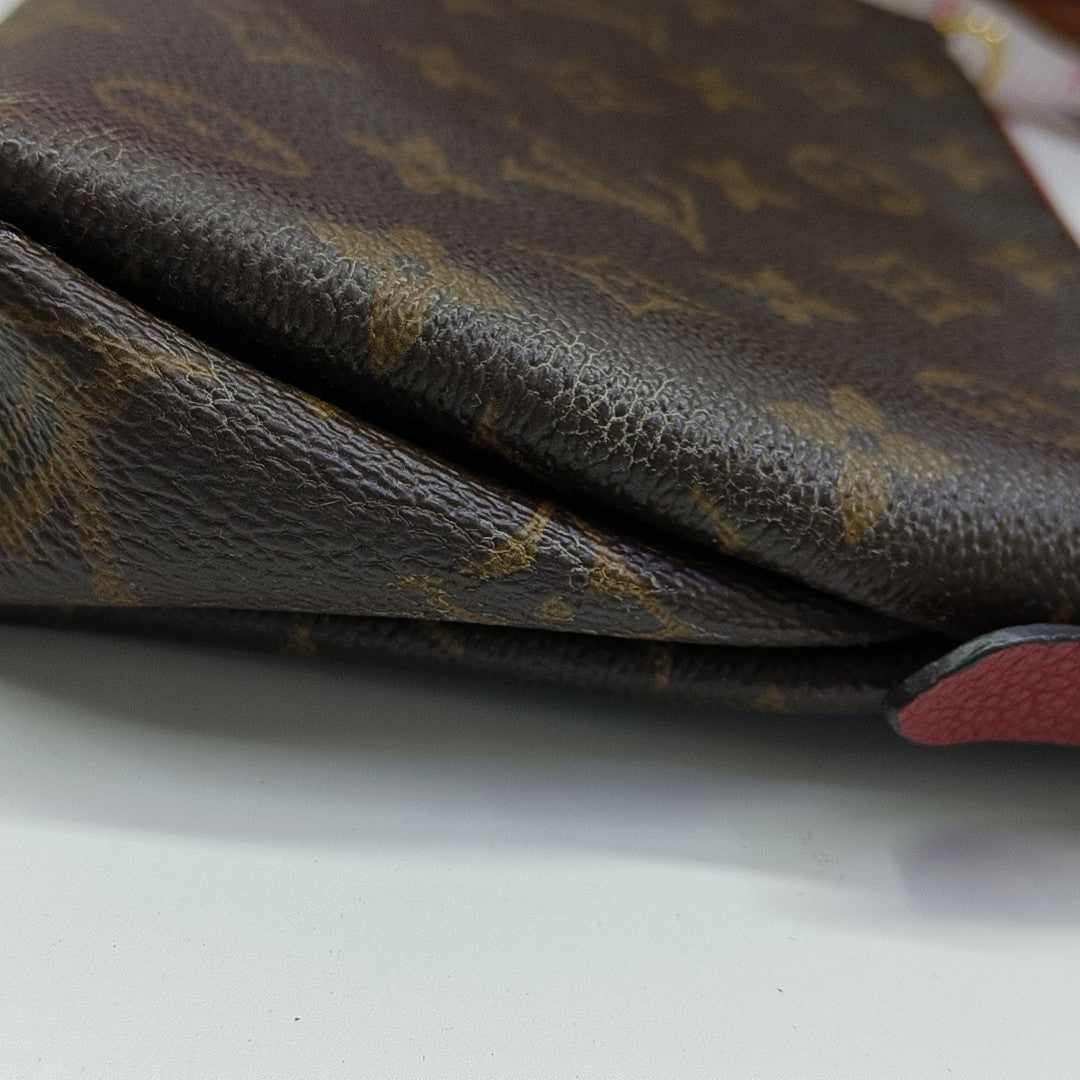 PALLAS BB Monogram Coated Canvas Brown