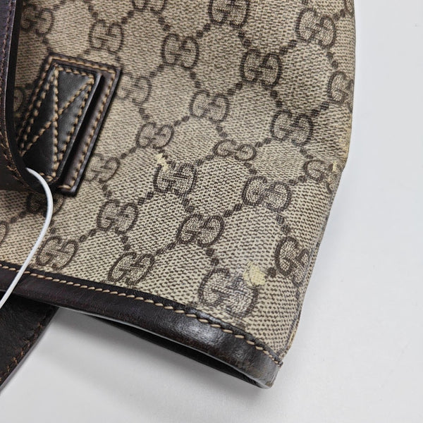 Monogram Coated Canvas Brown