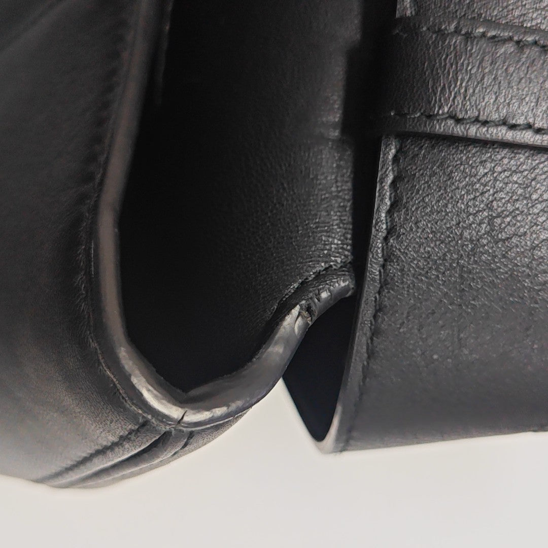 Downtown Calfskin Black