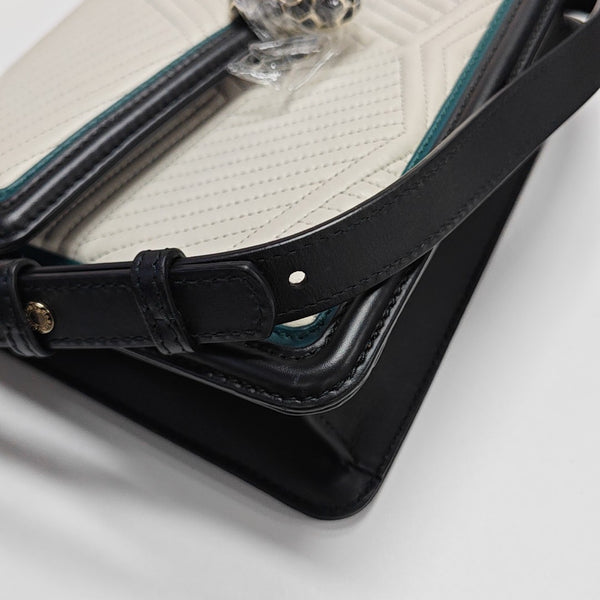 SERPENTI FOREVER Small Quilted Calfskin White