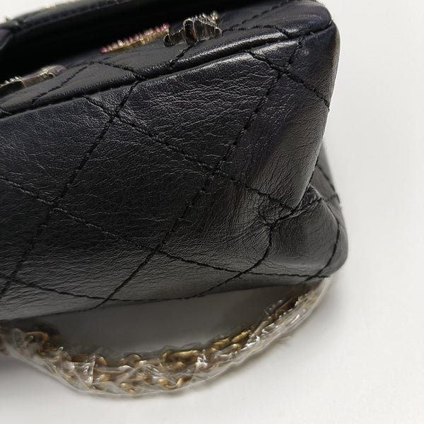 2.55 225 Quilted Calfskin Black
