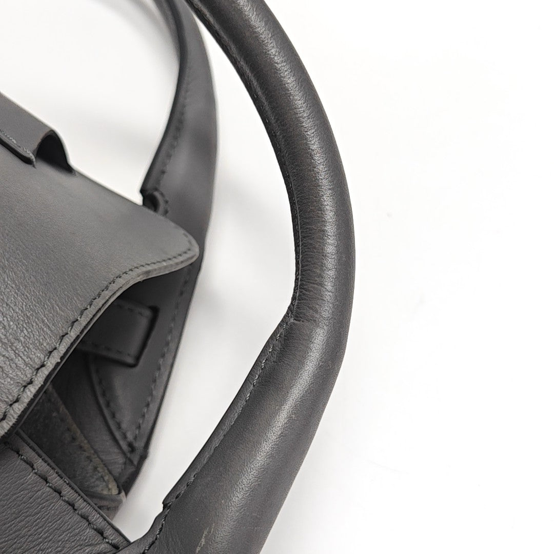 BIG BAG Small Calfskin Gray
