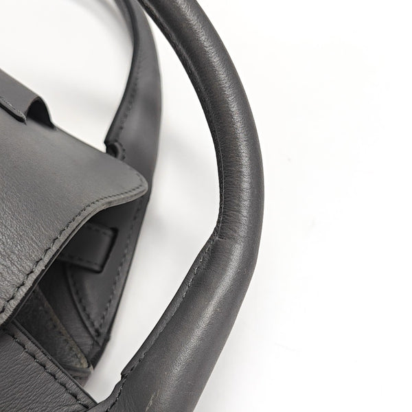 BIG BAG Small Calfskin Gray