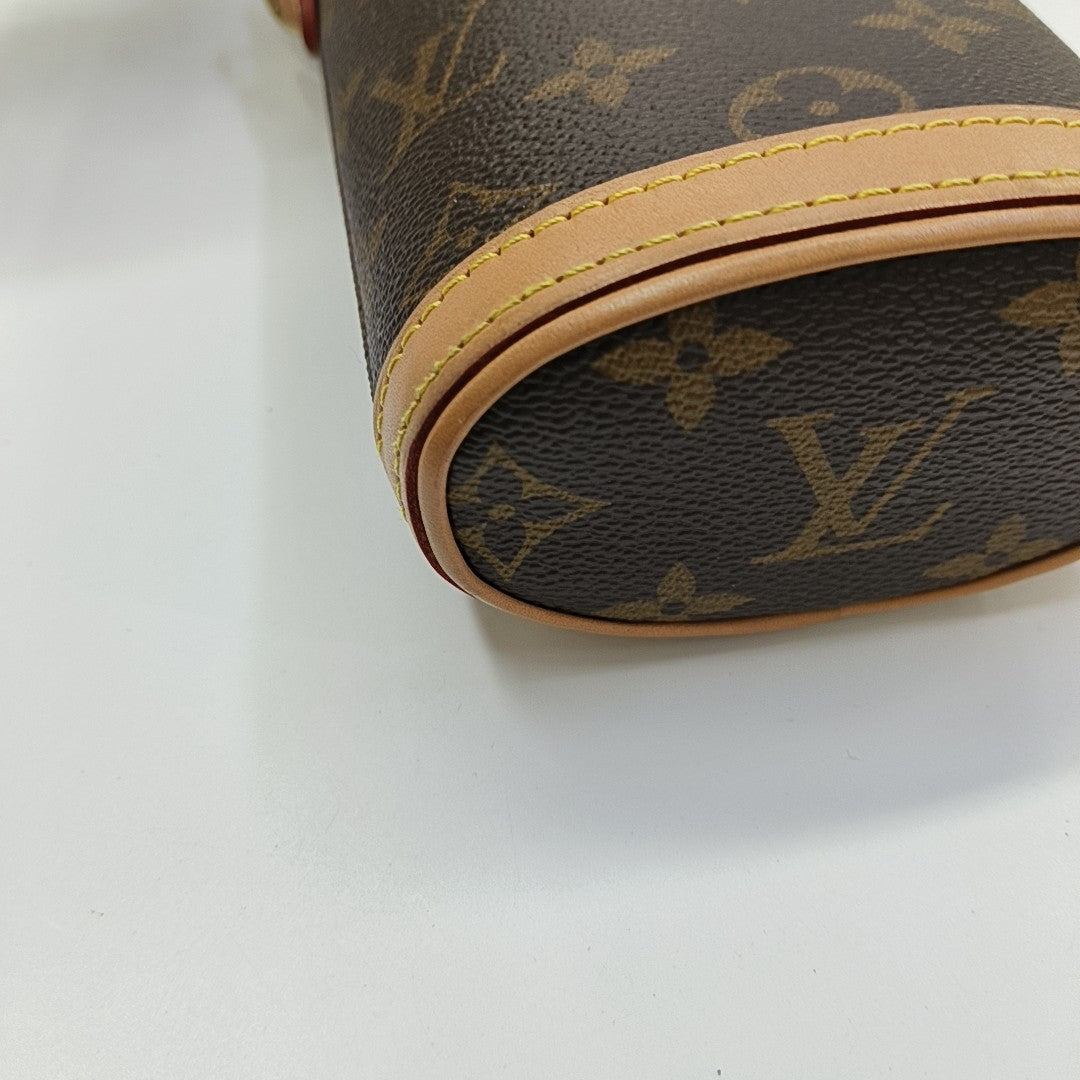 FOLD ME Monogram Coated Canvas Brown
