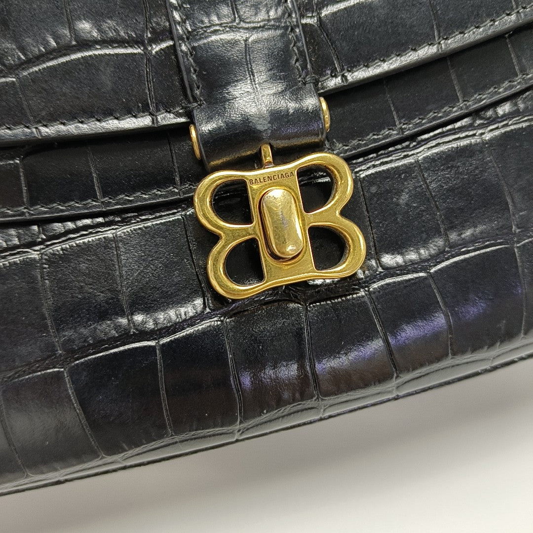 Sharp Calfskin Black