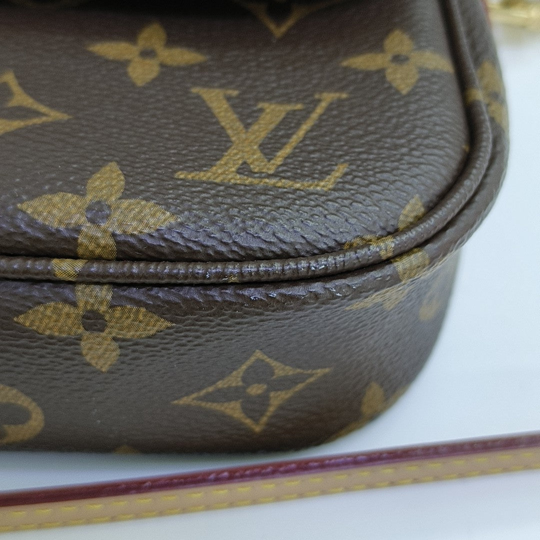 IVY Monogram Coated Canvas Brown