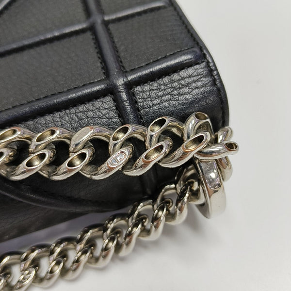 Diorama Small Calfskin Black