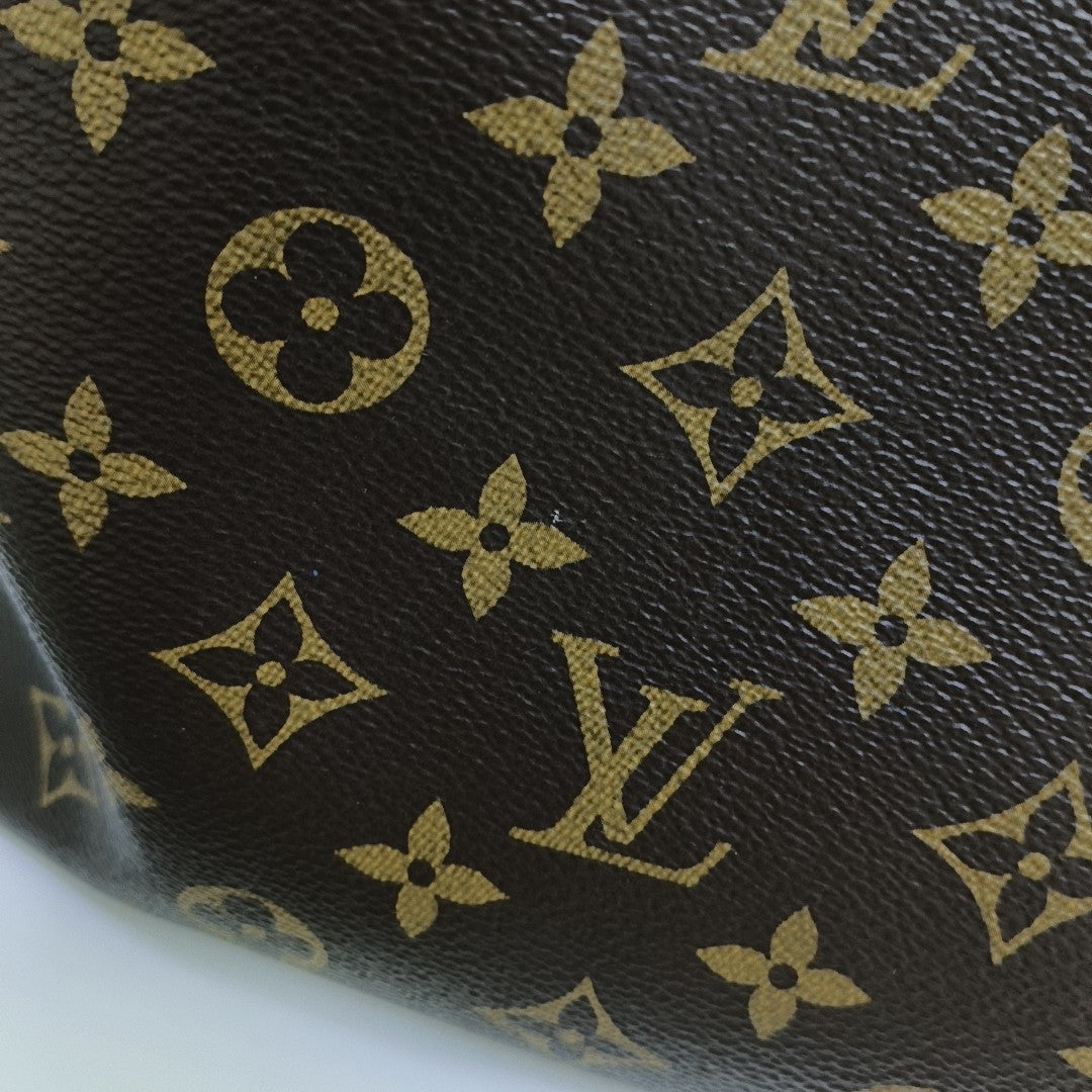 CARRYALL MM Monogram Coated Canvas Brown