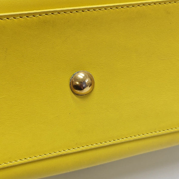 DUFFLE Calfskin Yellow