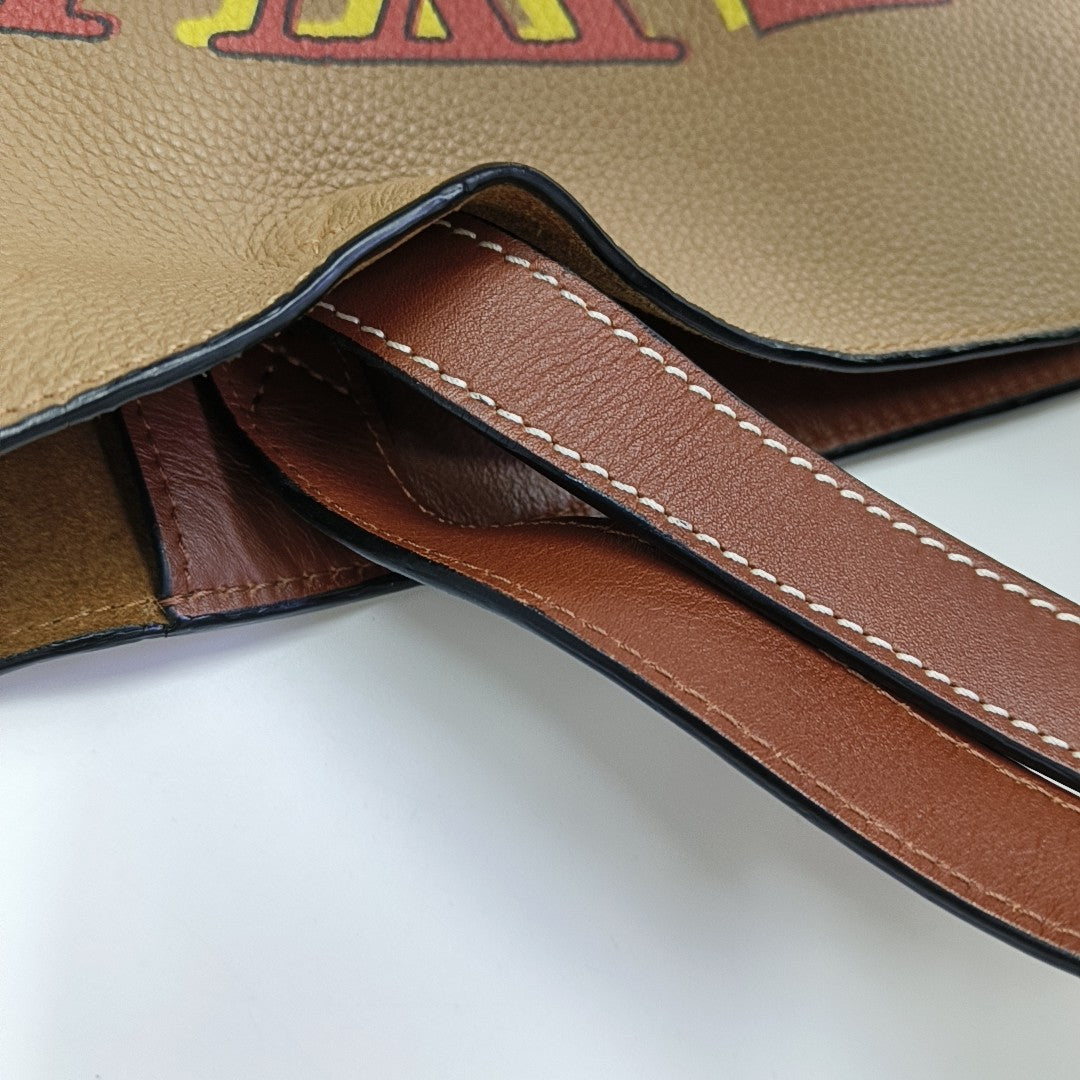 Calfskin Tote Bag Brown
