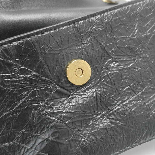 Crush Small Calfskin Black