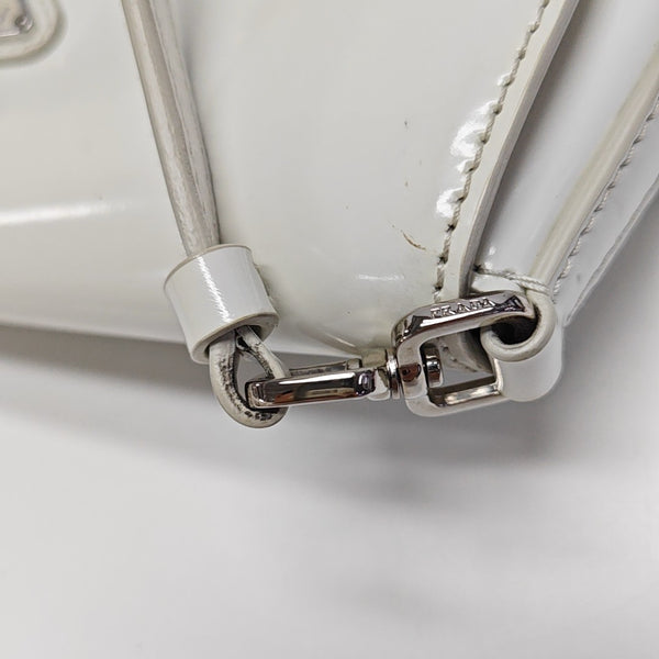 Cleo Saffiano Calfskin White