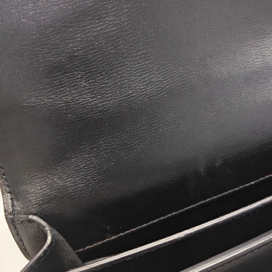 SUNSET Medium Calfskin Black