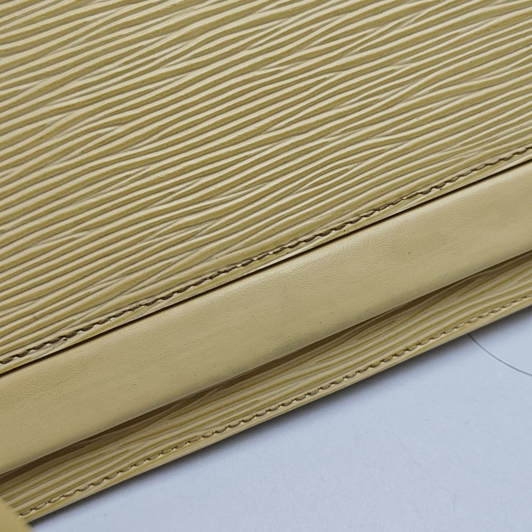 VINTAGE CROISETTE Epi Yellow