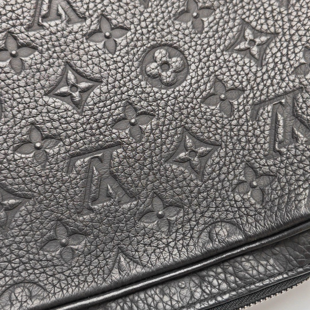 STEAMER Monogram Calfskin Black