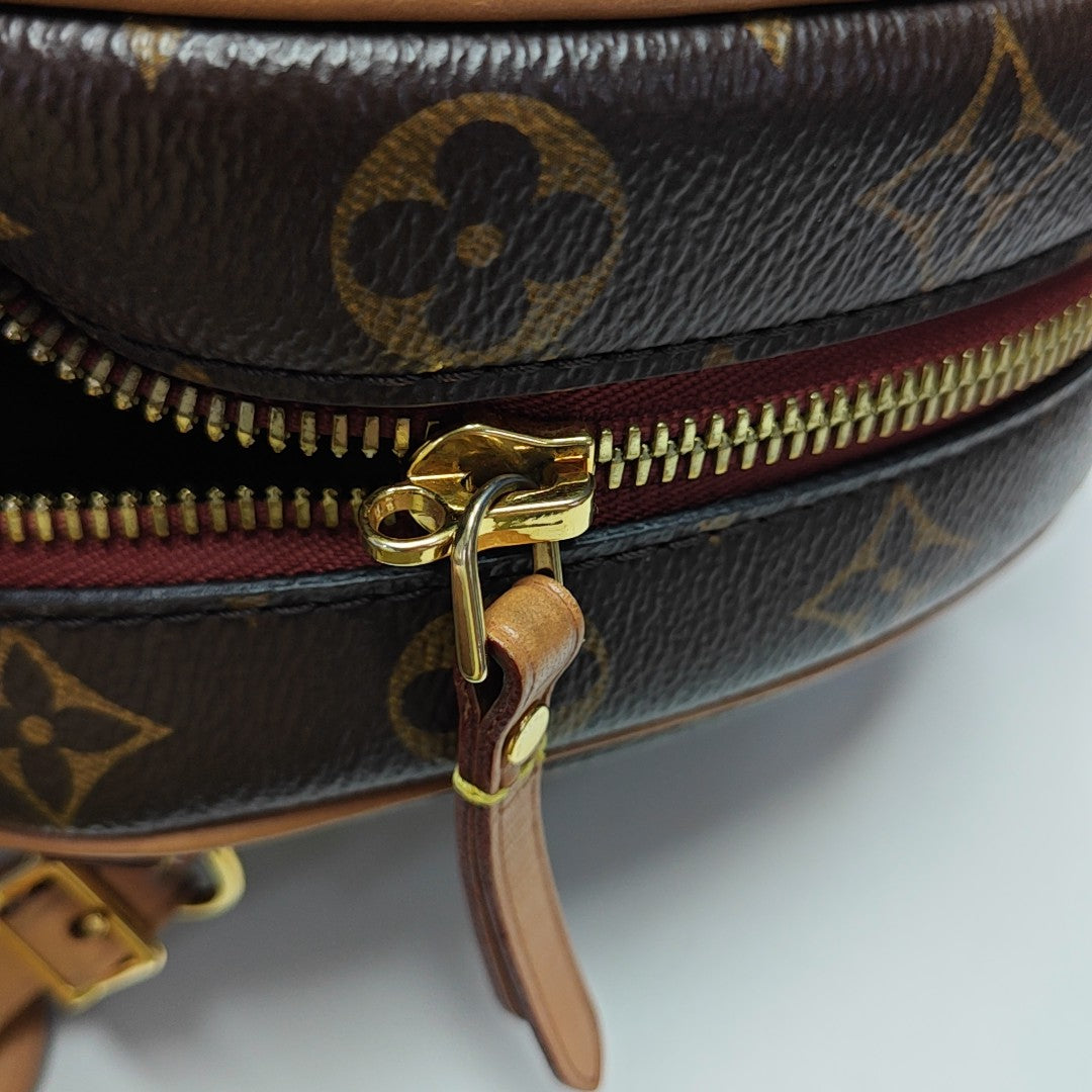 BOITE CHAPEAU MM Monogram Coated Canvas Brown