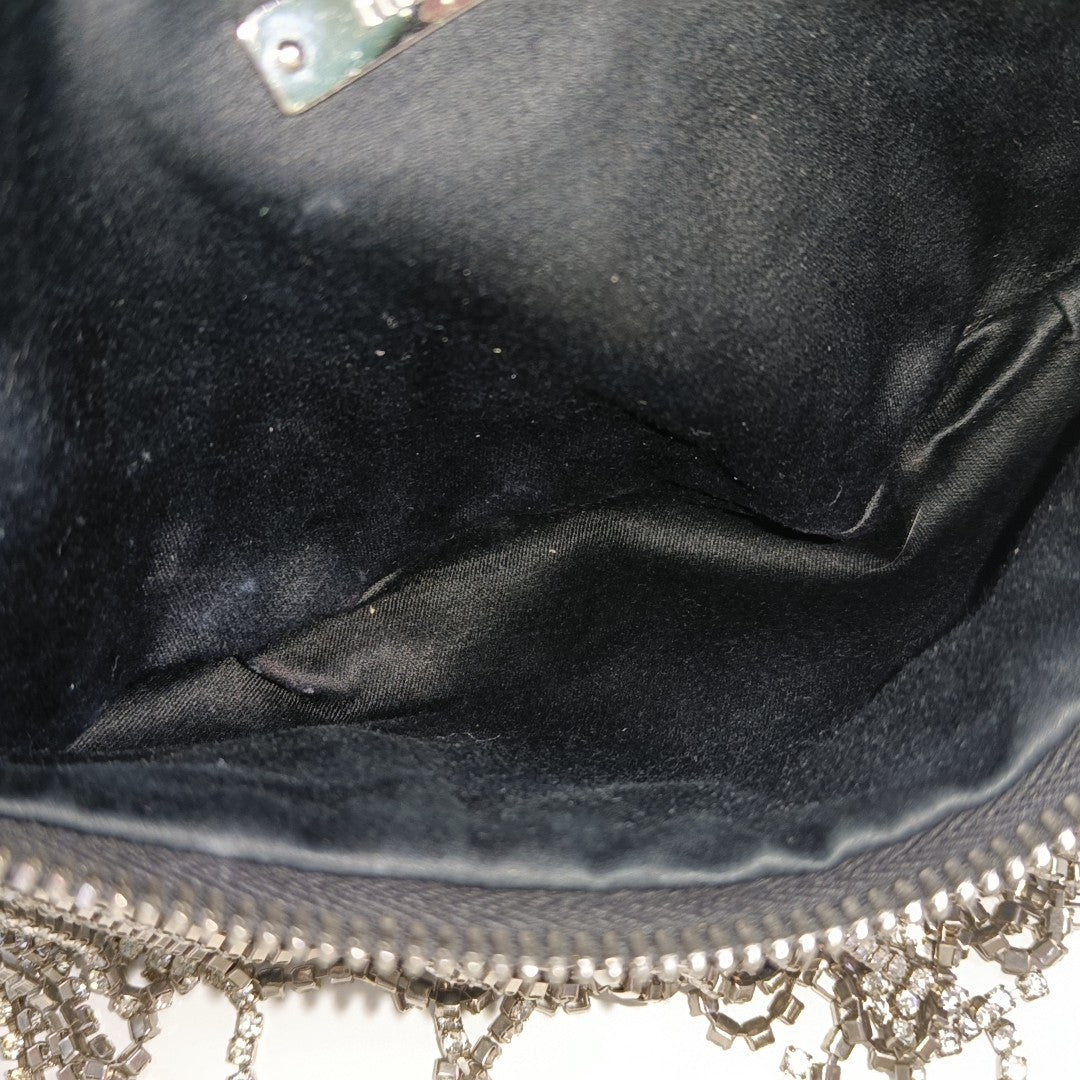 Fringed Lambskin Black