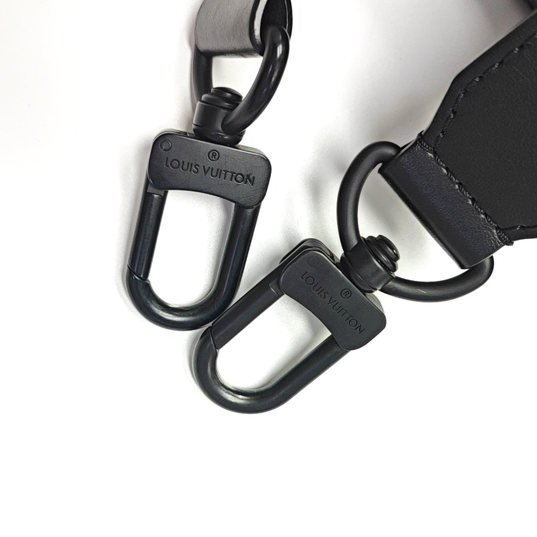 STEAMER Monogram Coated Canvas Black
