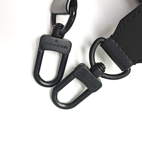 STEAMER Monogram Coated Canvas Black