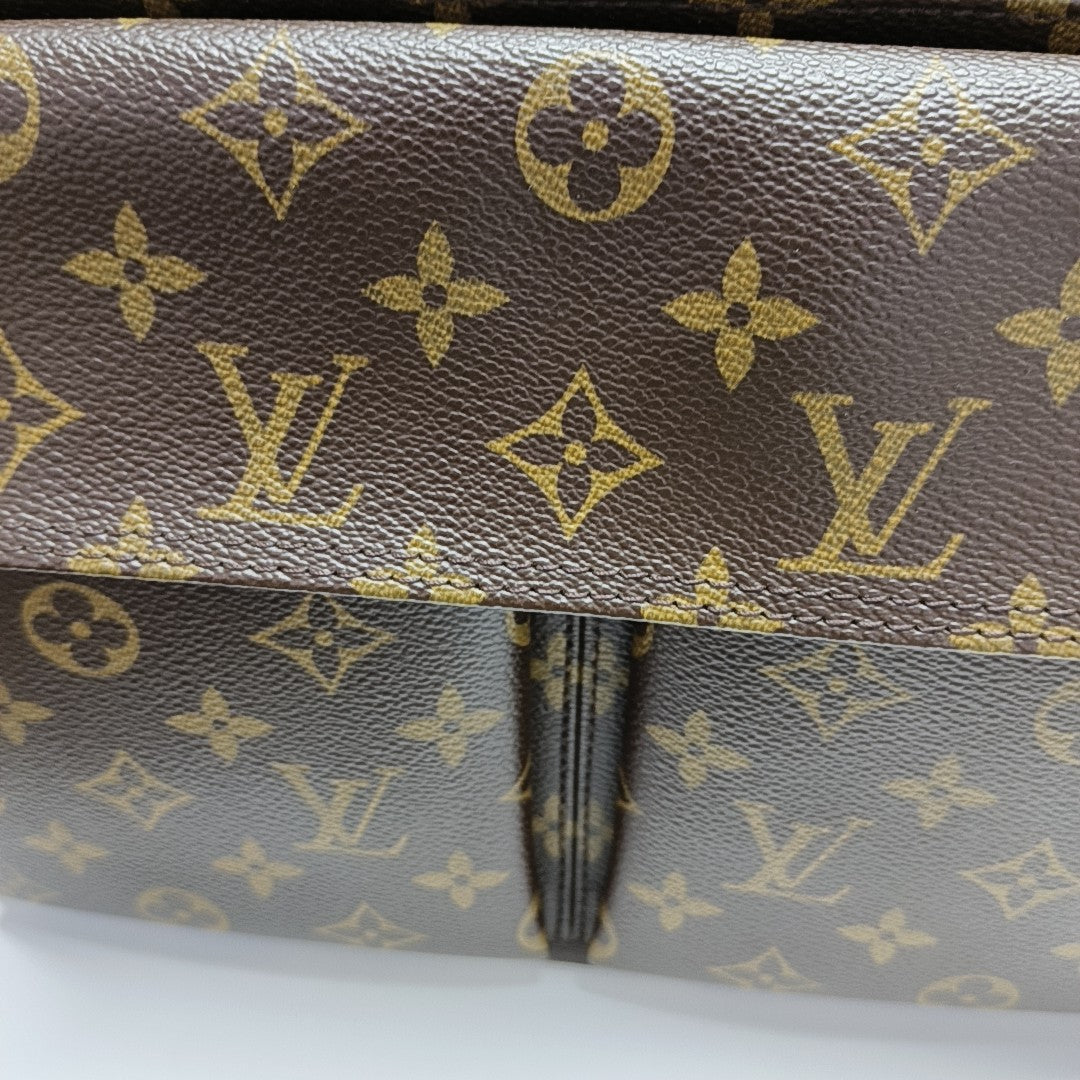 VIVA CITE Monogram Coated Canvas Brown