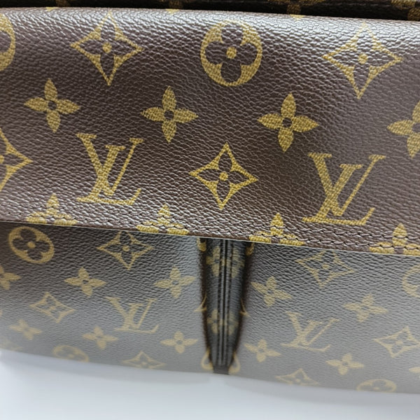 VIVA CITE Monogram Coated Canvas Brown