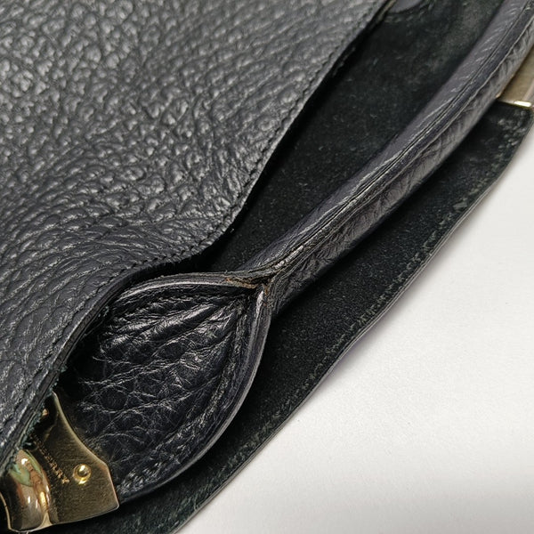 Calfskin Bucket Bag Black